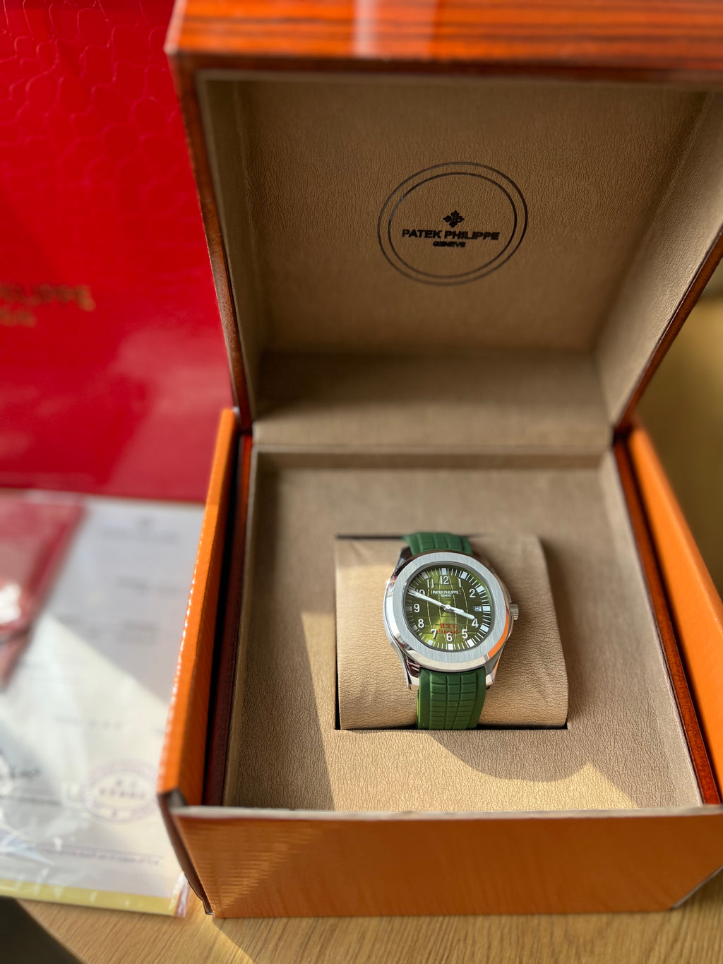 Patek Philippe Aquanaut Green 42 mm